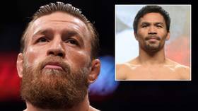 Playing PacMan: Ex-UFC champ Conor McGregor hints at long-rumored boxing scrap with Manny Pacquiao by accepting fight in Filipino