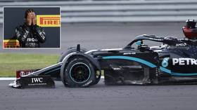 'Are you kidding me?!' Lewis Hamilton wins record seventh British Grand Prix despite finishing race with ONLY THREE TYRES