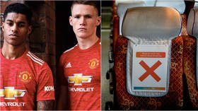 'It looks like a bus seat!' Man United fans lay in to new Adidas 2020/21 kit for dodgy design