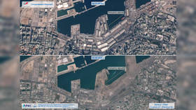 Before and after: Russian space agency satellite images capture shocking destruction caused by Beirut explosion