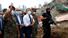 Macron says ‘Lebanon is not alone’ as he visits devastated Beirut, gets quickly blasted for hypocrisy