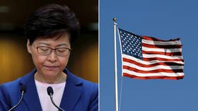 US imposes sanctions on Hong Kong’s chief executive among other Chinese officials