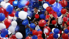 Whose convention is it again? MSNBC uses Republican backdrop to promote Democratic convention