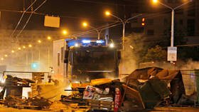 Clashes & arrests across Belarus as post-election turmoil enters 3rd night (VIDEOS)