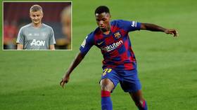 Manchester United 'linked with teenage Barca prodigy Ansu Fati' after missing out on Jadon Sancho transfer