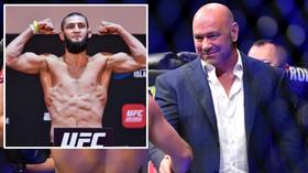 'It ain’t easy getting people into the country': Dana White cites travel issues for Khamzat Chimaev's absence from UFC 252