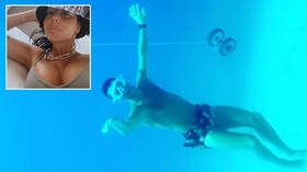 'Call me Neptuno': Cristiano Ronaldo issues warning as he and lover Georgina Rodriguez share DEEP-SEA DIVING footage (VIDEO)