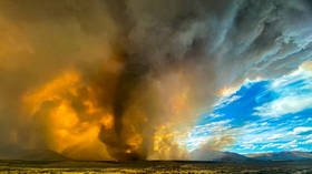 Scorched Earth: California hit by lightning storms so powerful they reignite wildfires, create fire TORNADOS (PHOTOS, VIDEOS)