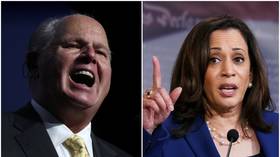 ‘Joe and the Hoe’: Rush Limbaugh’s mockery of Kamala Harris’ sex life triggers outrage & accusations of skewed priorities