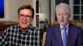 Even liberal Stephen Colbert slams Clinton for laughable DNC speech lecturing Trump on Oval Office behavior