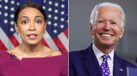 ‘Trump should thank her’: AOC ‘endorses’ Bernie Sanders, but bends the knee to Biden