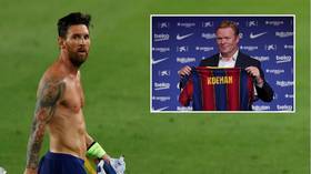 Lionel Messi 'cuts short holiday' for crunch talks with new Barca boss Ronald Koeman