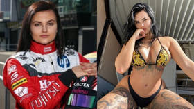 Racing driver-turned-porn-star Renee Gracie says her father convinced her to STAY in adult industry