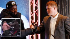 'Out COLD!' Boxing world stunned as Russian heavyweight Alexander Povetkin FLATTENS Dillian Whyte with HUGE uppercut (VIDEO)