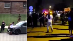 Riots & looting in Kenosha, Wisconsin as police reportedly shoot black man in the back SEVEN TIMES (VIDEO)