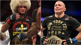 Khabib vs GSP megafight would determine greatest of all time, says Russian UFC champ's coach