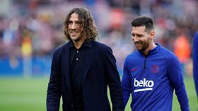 'Respect and admiration, Leo': Ex-Barcelona captain Carles Puyol leads tributes as fans blame Bartomeu for Lionel Messi exit