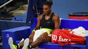 'Like dating a guy that you know sucks': Serena Williams offers unusual explanation for shock defeat to Greek ace Sakkari