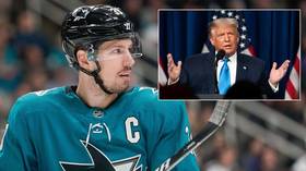 'Is this REALLY what we are coming to?' NHL star claims he was PUNCHED after discussing Donald Trump & Republicans