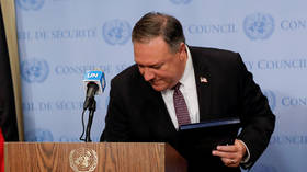 Pompeo warns ‘snapback’ sanctions will hit Iran September 20, dares other countries to oppose US’ creative take on UNSC resolution