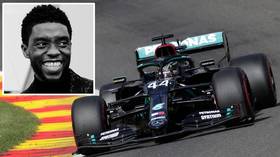 'That one was for Chadwick': F1 world champ Lewis Hamilton dedicates pole position to late Marvel star Chadwick Boseman (VIDEO)