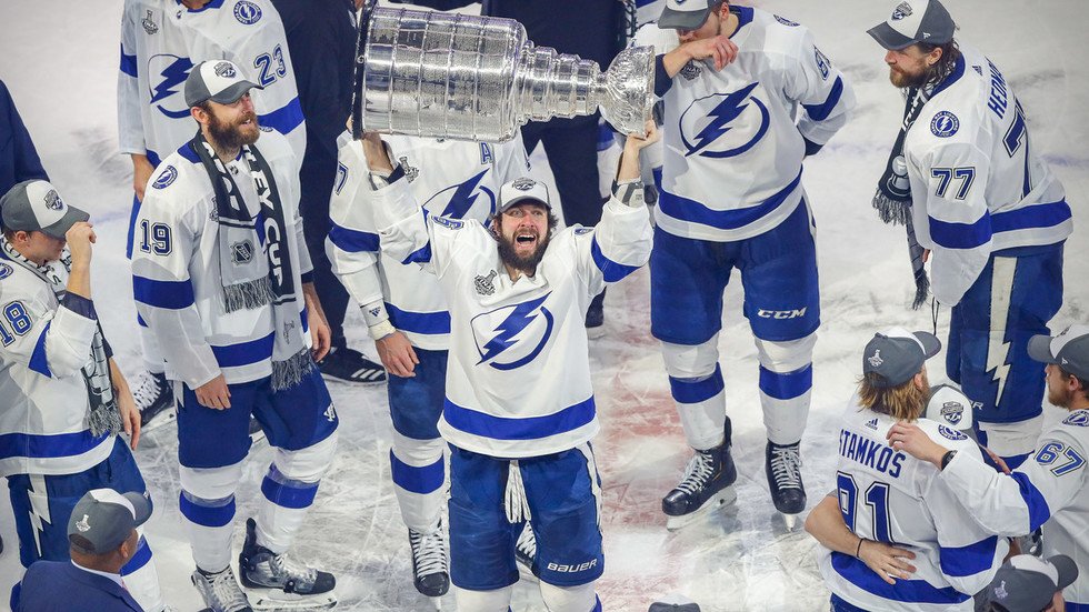 Russia's Kucherov ends as playoff top scorer as Tampa Bay Lightning win