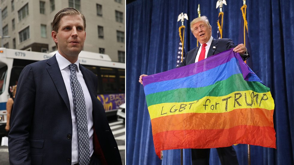 Wait, what? Eric Trump says he is ‘part of the LGBT community,’ sowing ...