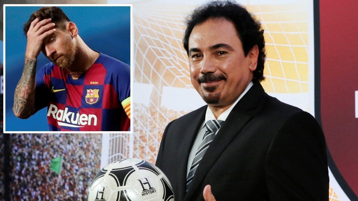 Lionel Messi's dad and his 'bad advice' blamed for shock Barcelona transfer  U-turn by ex-Real Madrid ace Hugo Sanchez