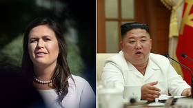 Woke Twitter outraged after Sarah Sanders admits Trump joked she should ‘take one for the team’ after Kim Jong-un ‘winked’ at her