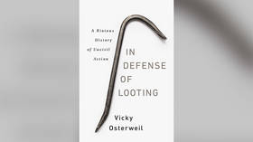A new book says looting’s fine as it’s fun and people get free stuff. It costs $27.57, but perhaps you can steal it instead