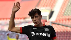 Kai bye! Bayer Leverkusen announce Havertz has departed club HQ to iron out €100m Chelsea deal