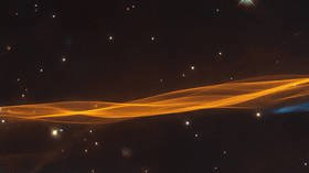 Hubble captures incredible image of Cygnus supernova blast wave