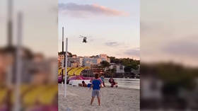 ‘Hitler would be proud’: Video of airborne Spanish police berating beachgoers over Covid-19 triggers bleak comparisons online