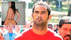 Footballer serving 22-YEAR jail sentence over murder of model whose body was fed to DOGS faces tag dispute after joining new club
