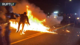 Portland police ask protesters not to start fires amid statewide Oregon wildfire emergency
