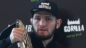 Khabib says training 'helps relieve depression' as he prepares for first fight since death of father Abdulmanap