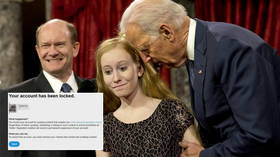 Videos of Biden touching young girls flagged as 'child sexual exploitation' by Twitter despite being official public footage