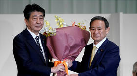 Yoshihide Suga becomes prime minister of Japan after Shinzo Abe’s cabinet formally resigns
