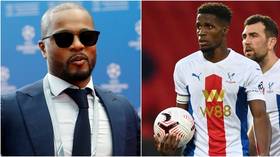 'Absolutely shocking': Former Man Utd star Evra in hot water after on-air claims about Zaha & ex-boss David Moyes' daughter