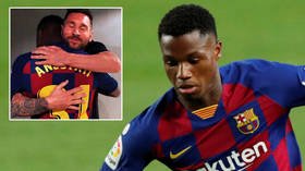 You're STAYING: Barcelona tie teen Fati down with $468MN buy-out clause as prodigy pledges to learn from teammates including Messi