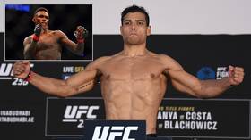UFC title challenger Paulo Costa posts gory image of DECAPITATED rival Adesanya ahead of UFC 253 showdown