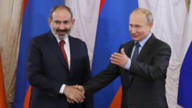 Russia's Putin tells Armenian PM Pashinyan that all military action in disputed Nagorno-Karabakh region should be halted