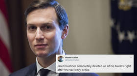 Resistance Twitter thinks walls are closing in on Trump after sharing fake info that Jared Kushner abruptly deleted all tweets