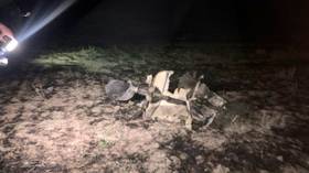 RT crew films remains of downed Azerbaijani drone on frontline of Nagorno-Karabakh conflict
