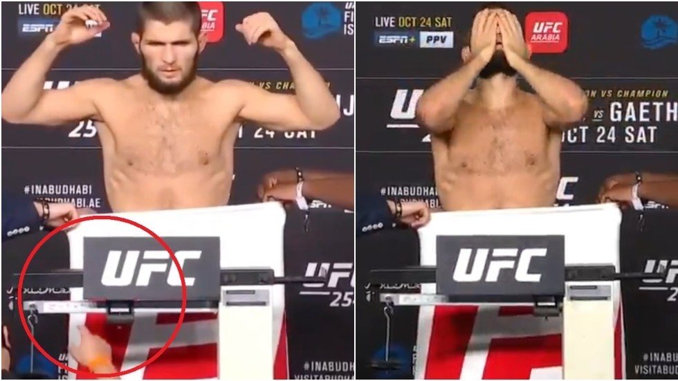 Conspiracy Theory Explodes Online After Suspicious Khabib Weigh In Ahead Of Ufc 254 — Rt Sport