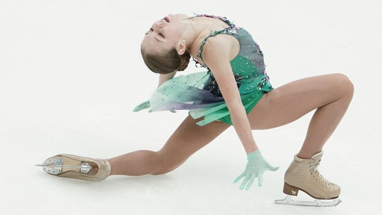 I even tried pairs skating': Alexandra Trusova says she trains