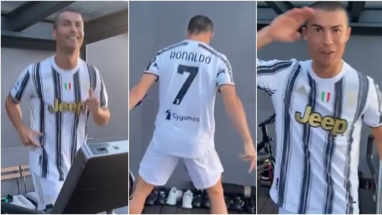 Why does Cristiano Ronaldo wear long sleeve shirts when playing for  Portugal and Juventus?