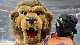 Bye bye Bailey: Man behind NHL lion mascot accused of SEXUAL MISCONDUCT is FIRED amid lawsuit for more than $1MN in damages