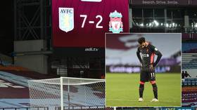'Is this real life?' Fans react as Premier League champs Liverpool suffer historic 7-2 spanking at Aston Villa