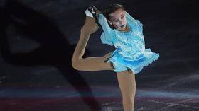 True record-breaker! Russia's figure skating prodigy Alexandra Trusova makes history by landing QUAD LOOP (VIDEO)